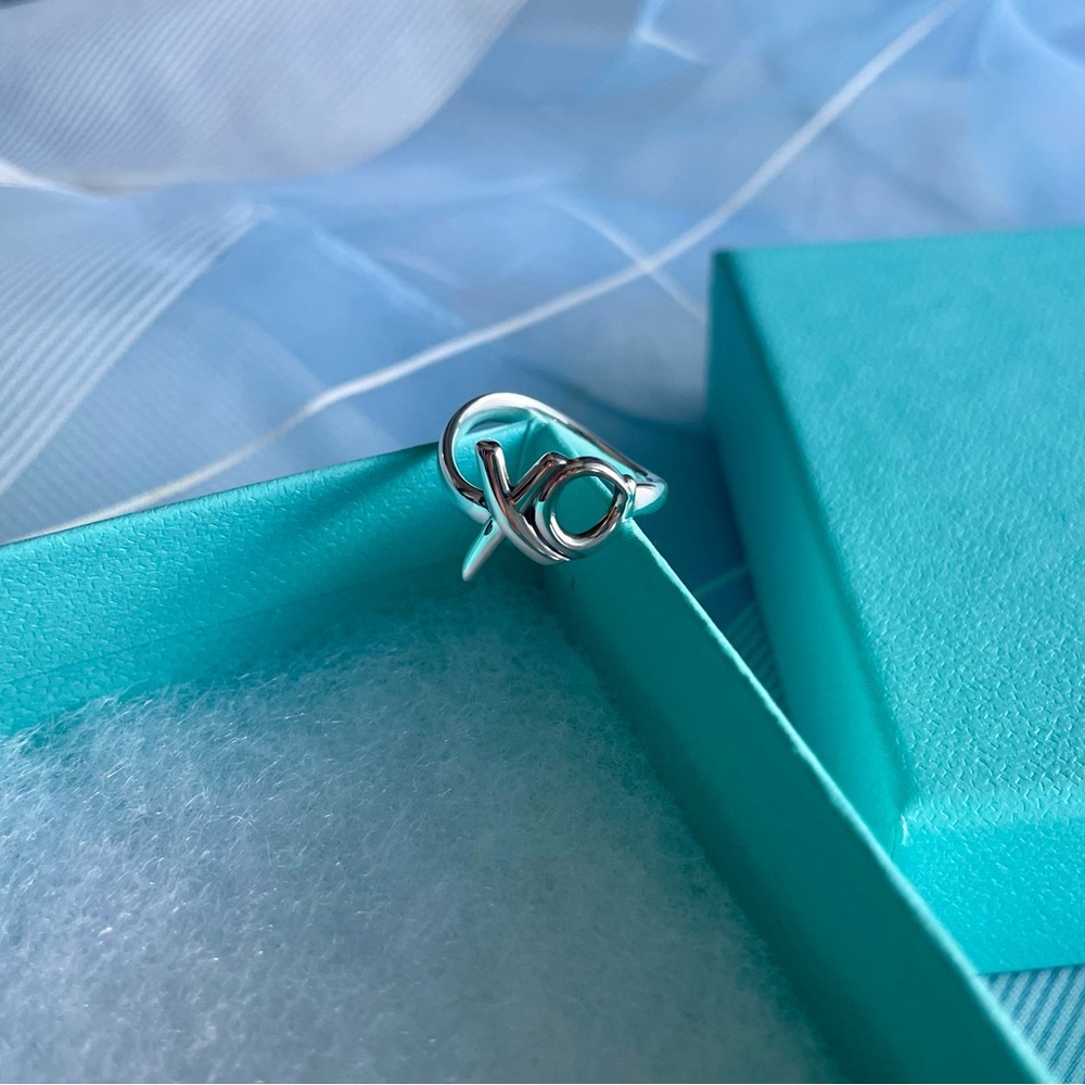 Tiffany and Co. XO Ring size 4
